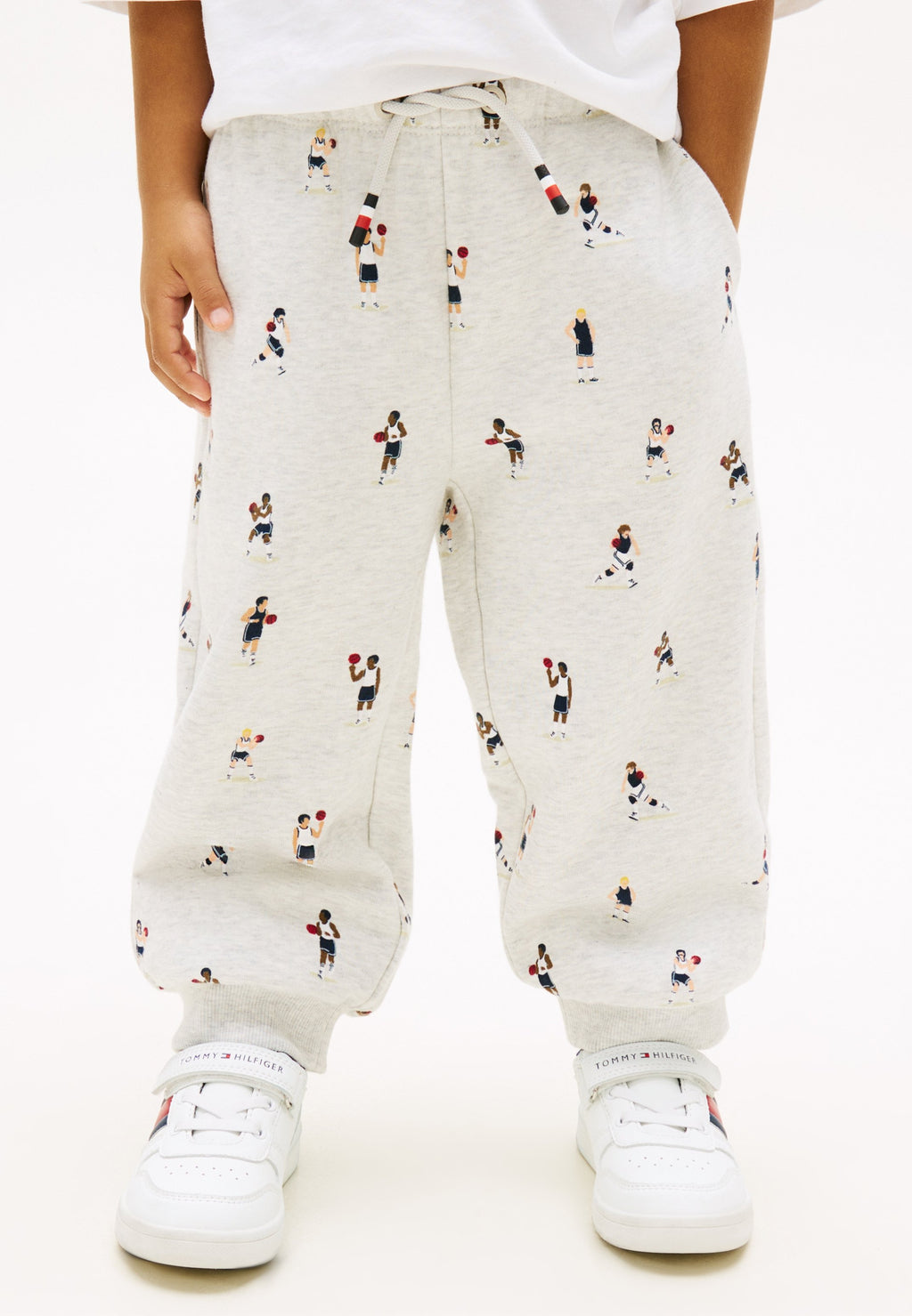 PRINT TERRY CUFFED JOGGERS Media 3
