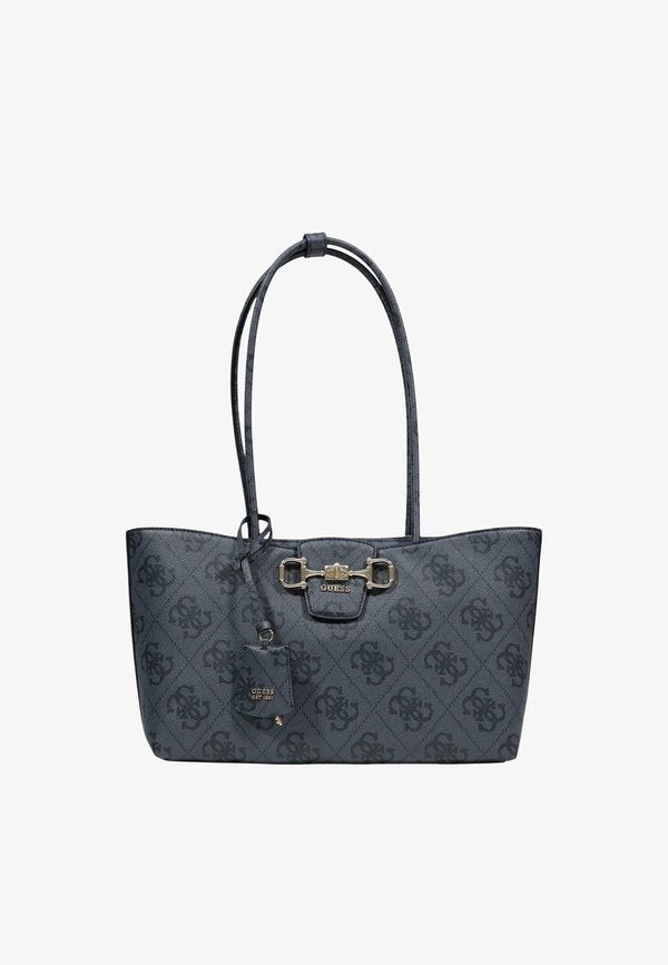 Guess JANIE LOGO CARRYALL HWOS99 24230 - Handbag - anthracite