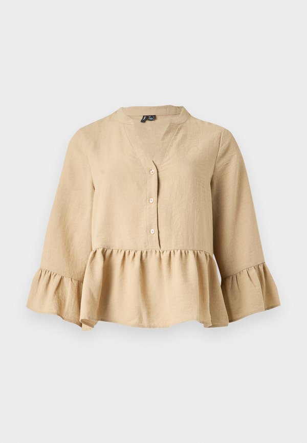 Vero Moda VMLUME V NECK - Blouse - beige