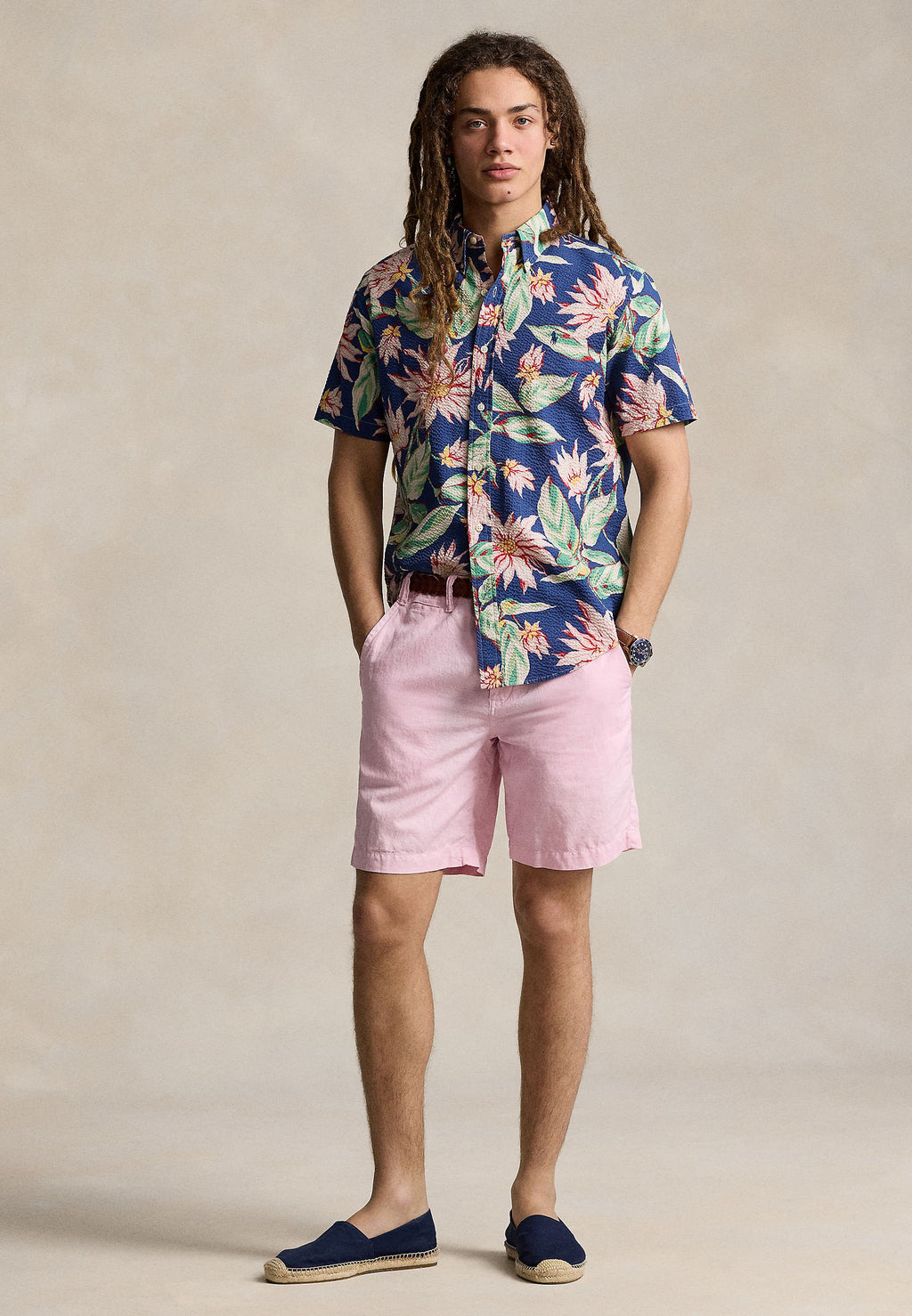 Polo Ralph Lauren 8.5-INCH CLASSIC FIT LINEN-COTTON SHORT