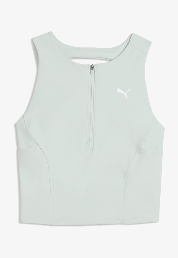 Puma W RUN LIGHTSTRIDE CROP TOP - Top - créme de mint