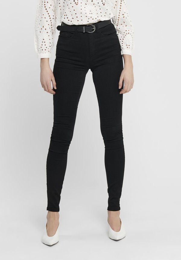ONLY ONLROYAL HIGH - Jeans Skinny Fit - black