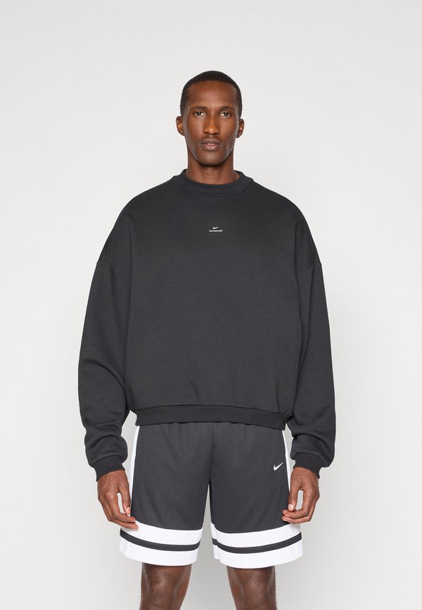 Nike Performance CREW - Sweatshirt - black/pale ivory