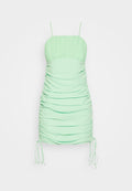 Glamorous GATHERED STRAPPY MINI DRESS