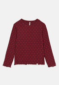 ONLY MINI KMGTRINNY LIFE AOP LS O-NCK TOP JRS NOOS