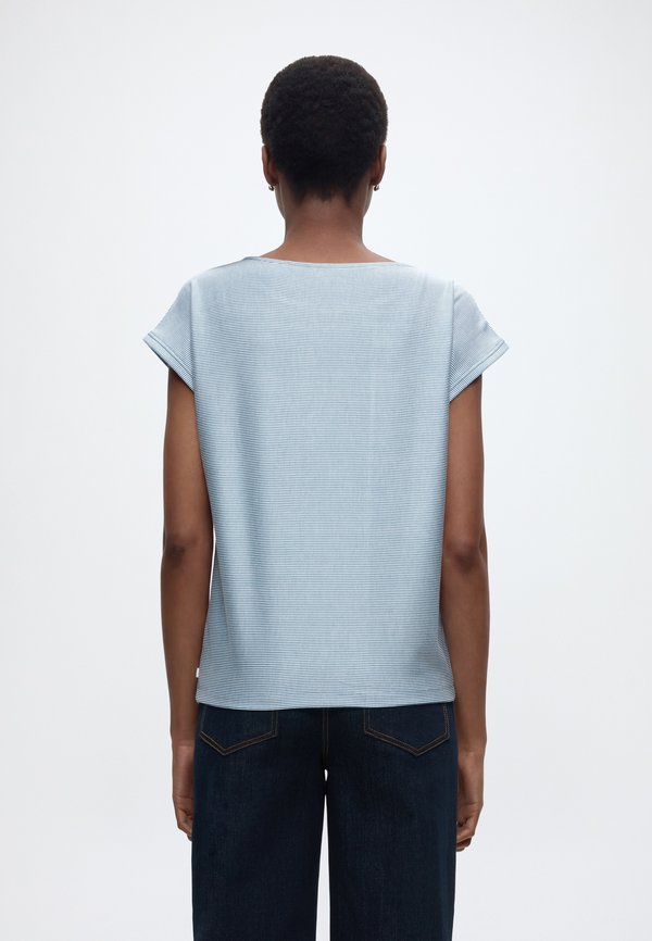 TOM TAILOR DENIM STRUCTURED FLUENT T-SHIRT