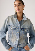 Levi's® SHRUNKEN 90S TRUCKER - Denim jacket - off roading