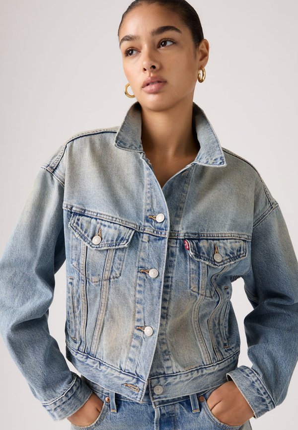 Levi's® SHRUNKEN 90S TRUCKER - Denim jacket - off roading