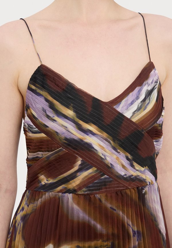 Halston FOSETTE GOWN