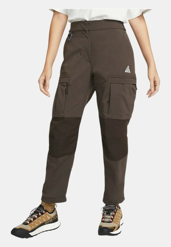 Nike Sportswear Tracksuit bottoms - brown black white