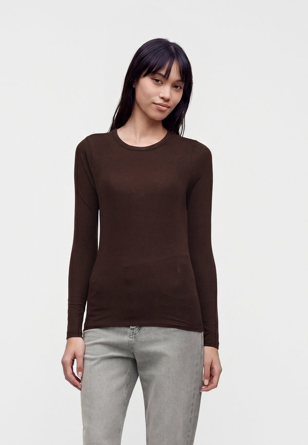Vero Moda VMADA - Long sleeved top - chocolate torte