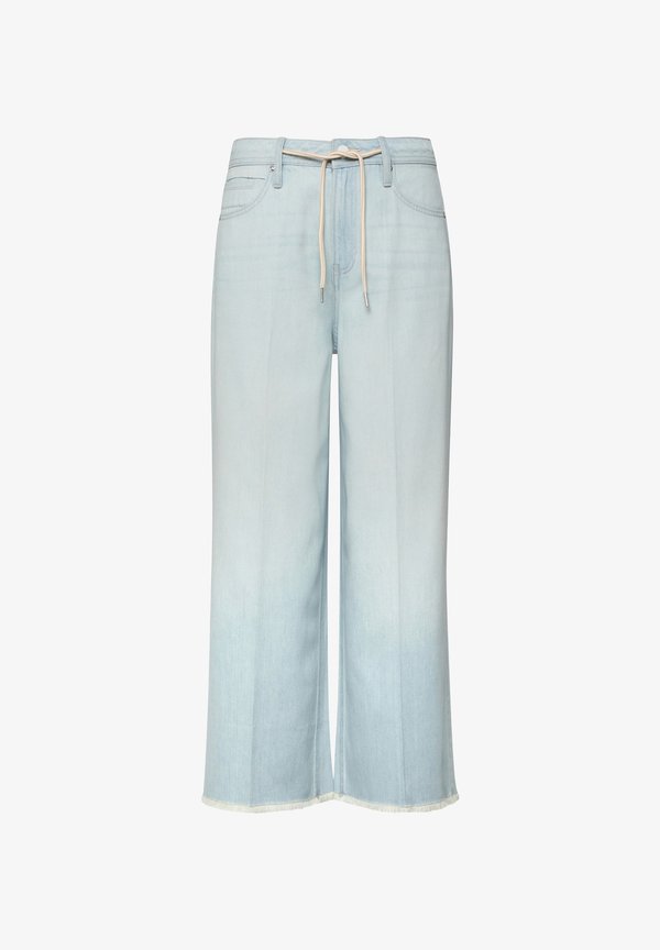 s.Oliver JEANS-HOSE SURI - Wide Leg - hellblau