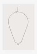 Tommy Hilfiger TENNIS NECKLACE - Necklace - silver-coloured