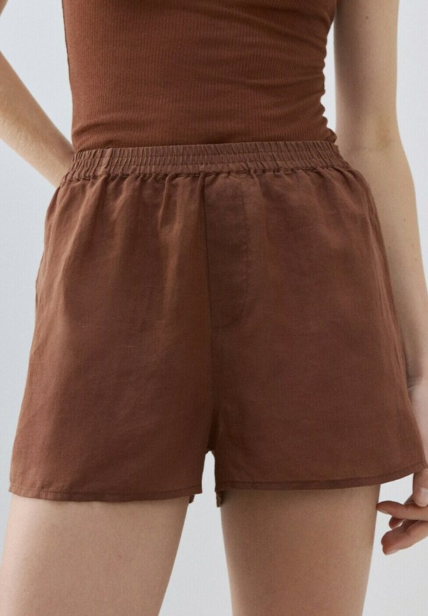 Mango Shorts - brown