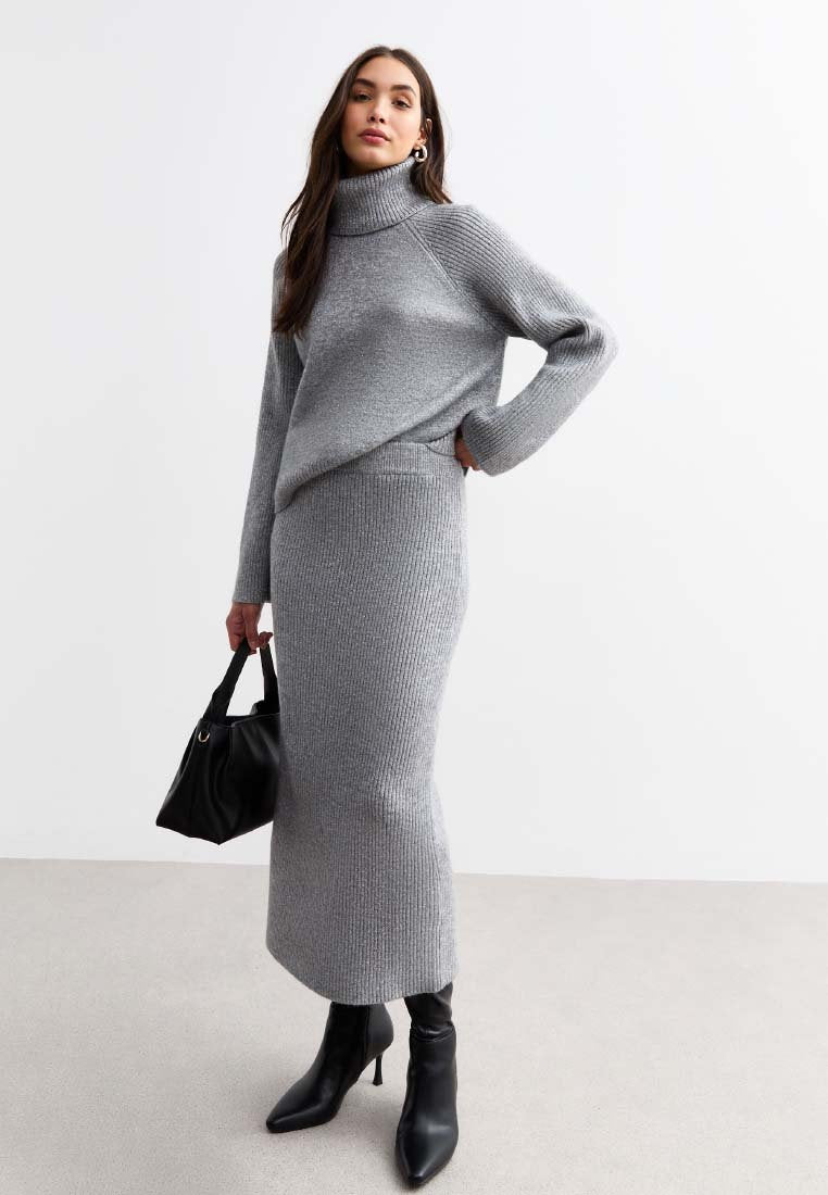 New Look SPARKLE ROLL NECK
