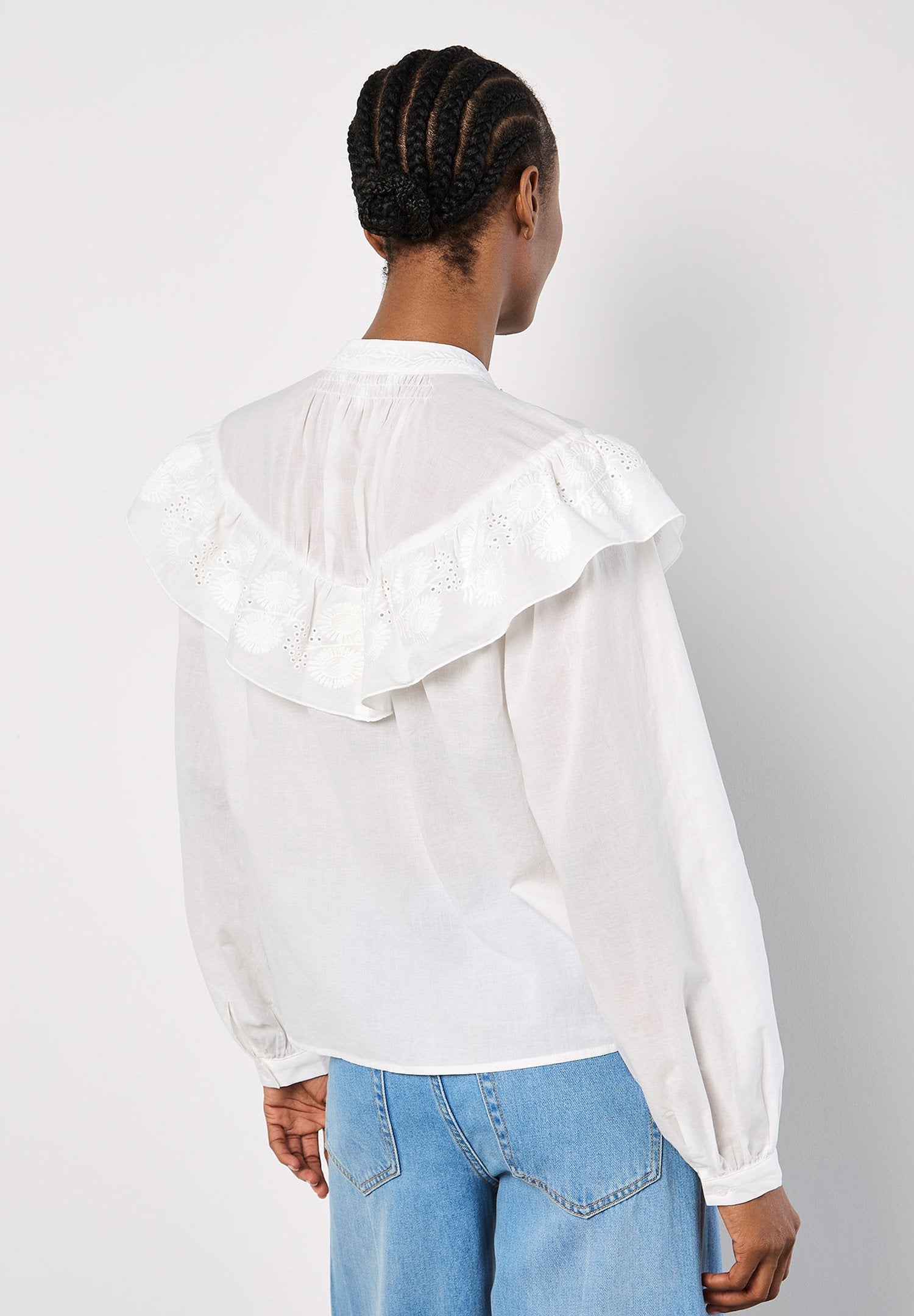 Apricot  EMBROIDERED