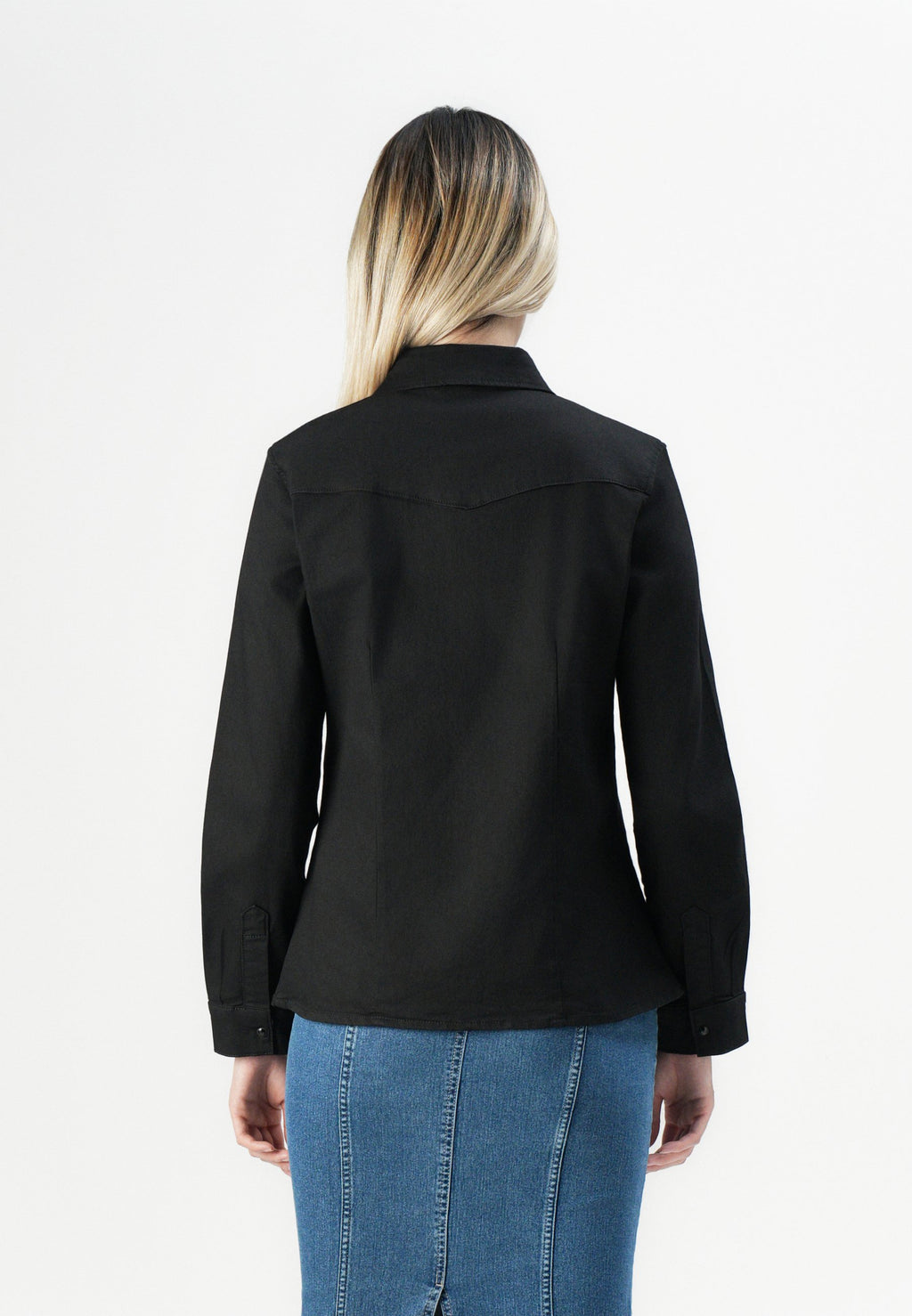 ONLSASIA FIT STUD SHIRT Media 4