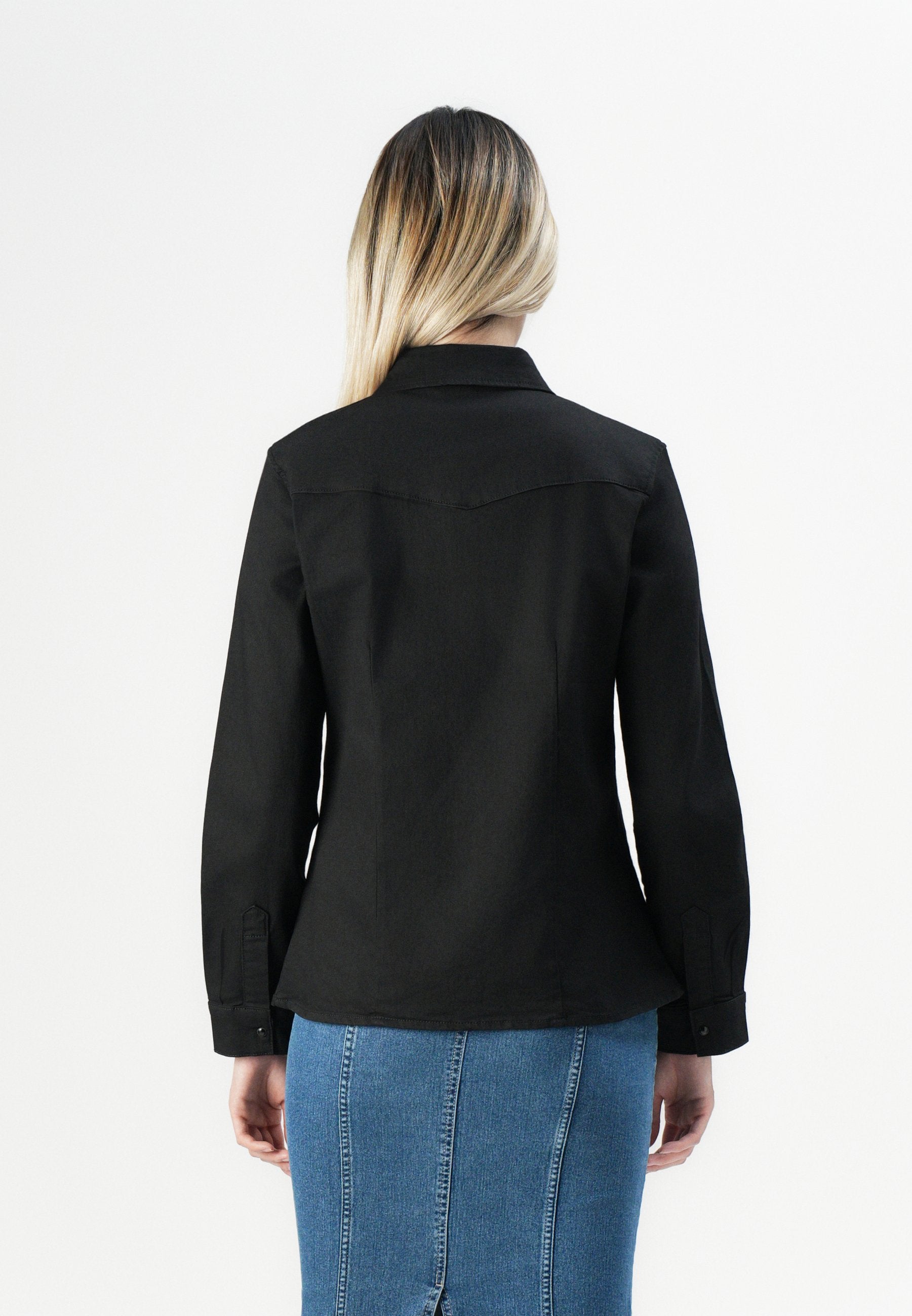 ONLSASIA FIT STUD SHIRT Media 4