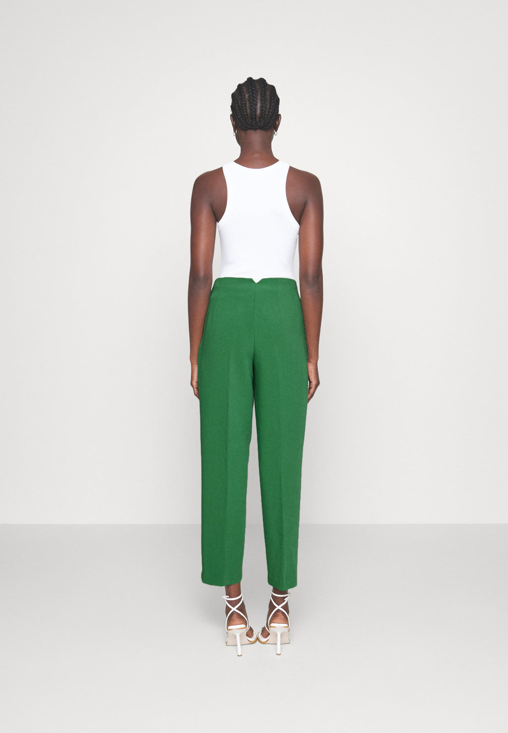 La Strada Unica LSUCAVA HIGH WAISTED ANCLE PANT
