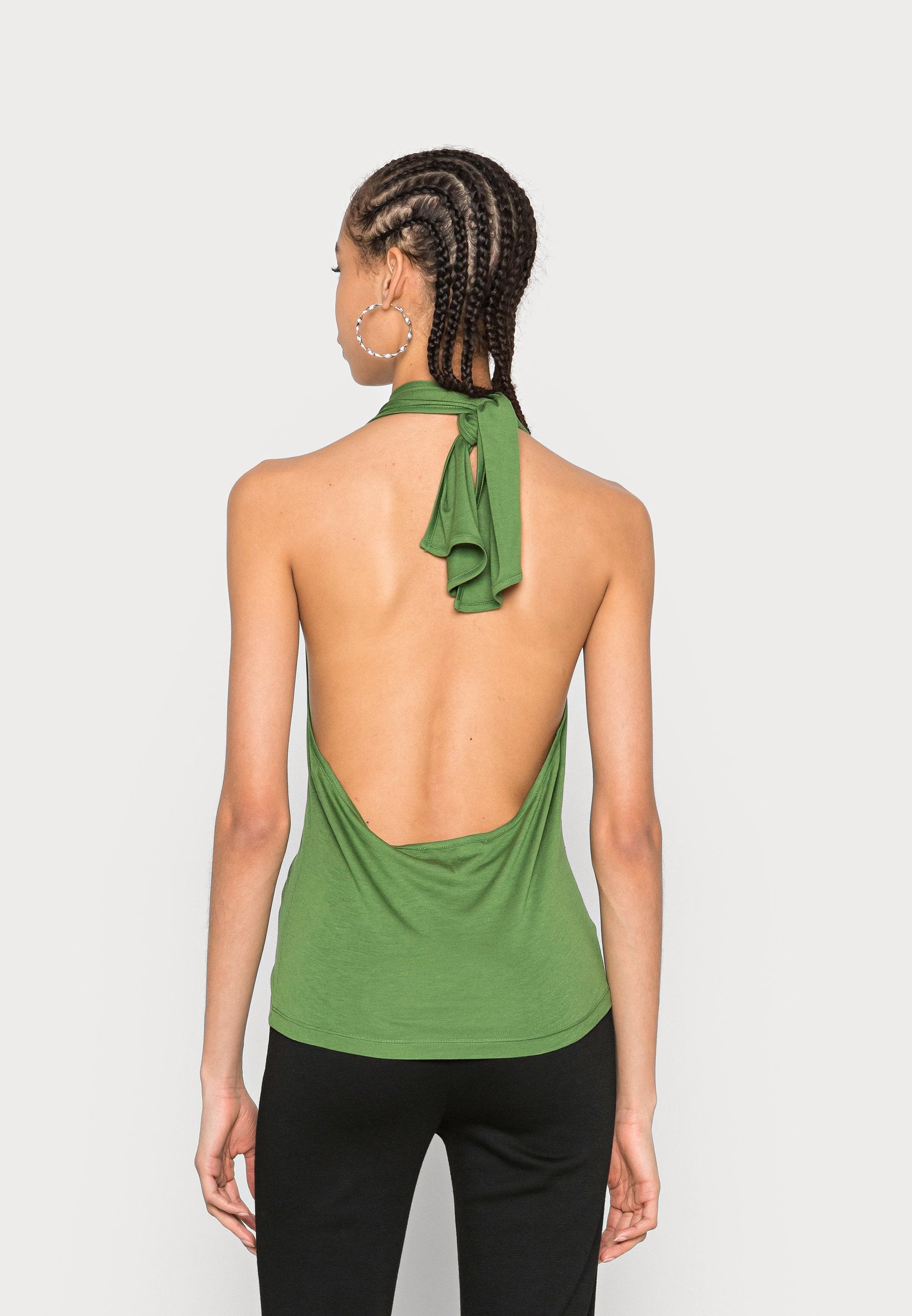NU-IN TWISTED HALTERNECK