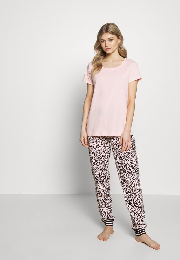 s.Oliver SET - Pyjama set - white/rose