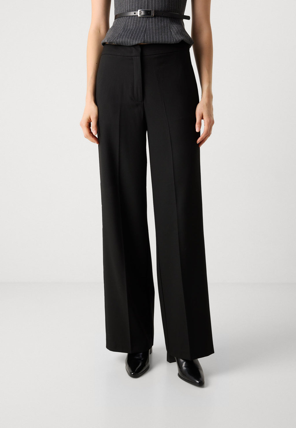 Marc O'Polo PANTS LONG LEG CULOTTE FITTED AT WAIST WAISTBAND ZIP FLY