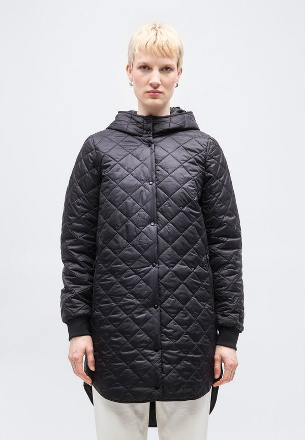 Vero Moda Tall VMHAYLE HOOD JACKET - Short coat - black