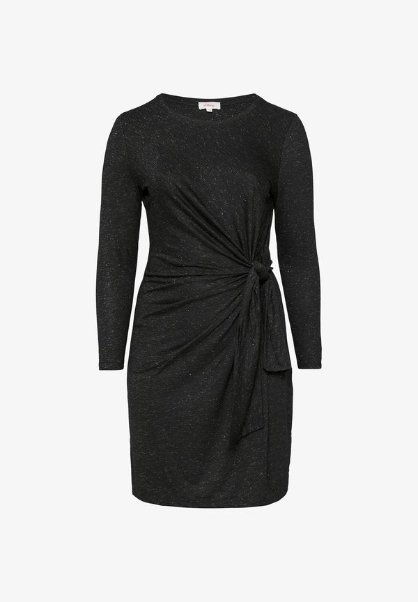s.Oliver Jersey dress - schwarz