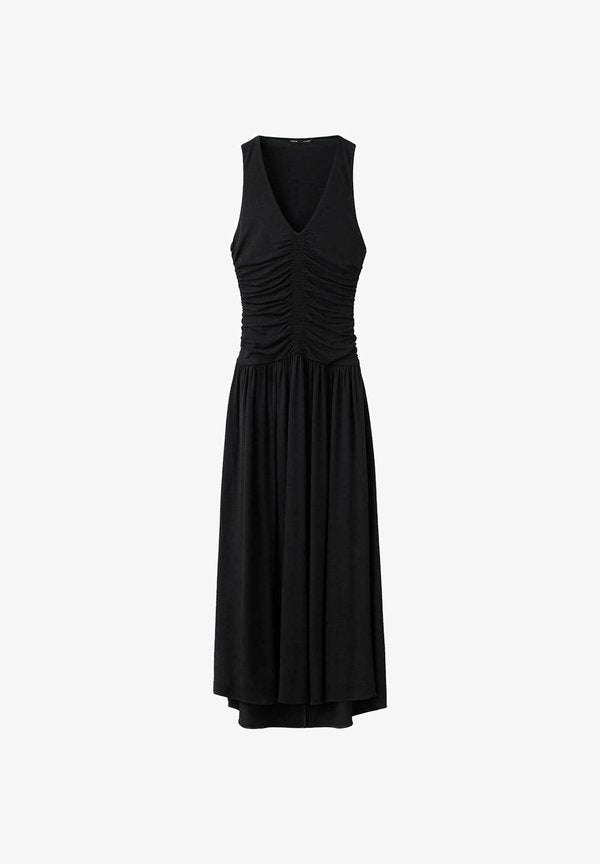 Mango ADULT - Maxi dress - black