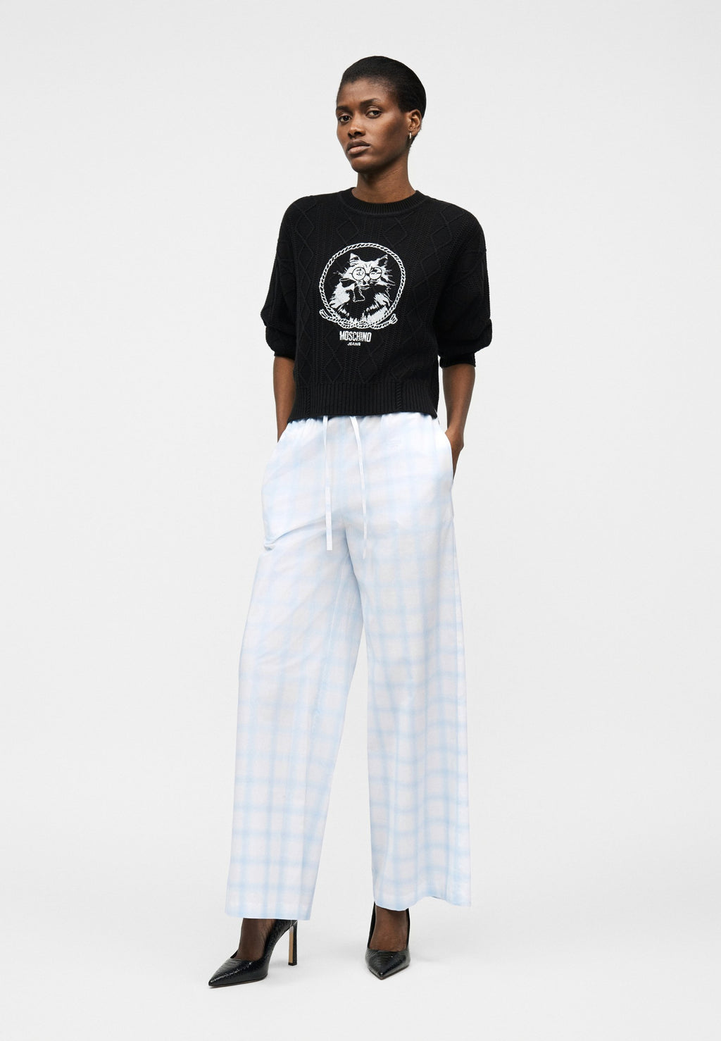 MOSCHINO JEANS TROUSERS