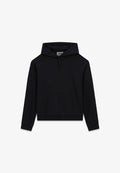 Guess SWEATSHIRT MIT SEITENSTREIFEN - Hoodie - schwarz