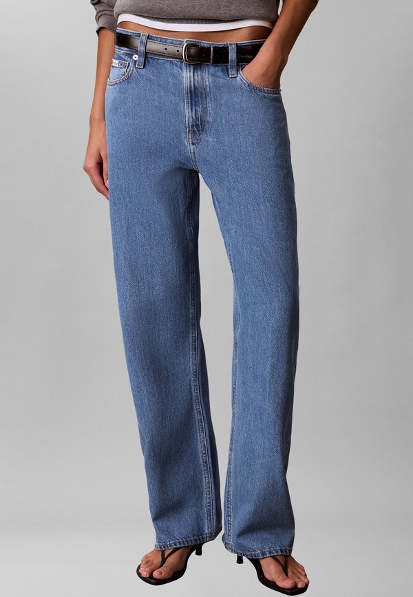 Calvin Klein Jeans 90S STRAIGHT RADIO BLUES - Straight leg jeans - radio blues