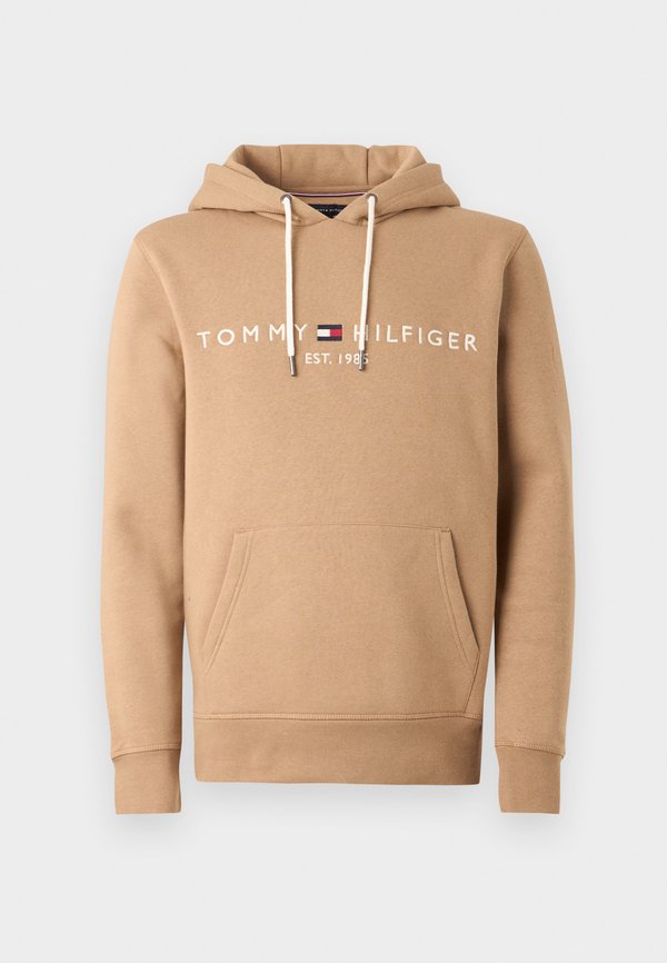 Tommy Hilfiger LOGO  - Hoodie - timeless camel