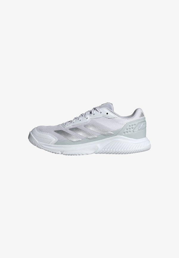 adidas Performance COURTQUICK PADEL - Padel shoes - cloud white   silver metallic   cloud white