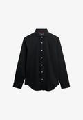 Superdry & Co CLASSIC TAILORED LONG SLEEVE - Shirt - black