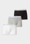 Tommy Hilfiger SIGNATURE 3 PACK - Trunks - grey heather/black/white