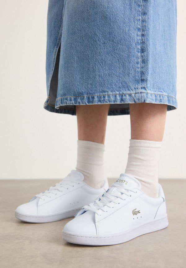 Lacoste CARNABY SET 224 - Trainers - white/gold