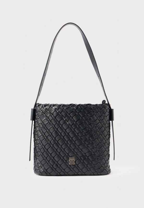 Tommy Hilfiger SHOULDER BAG - Handbag - black
