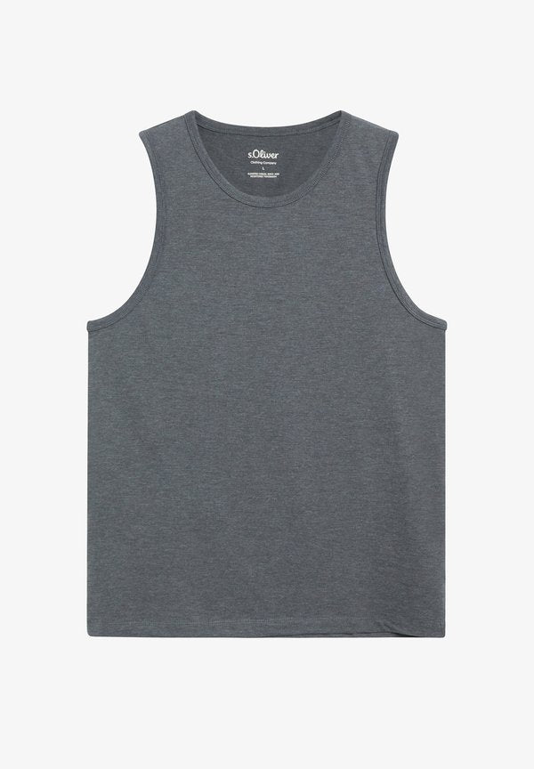 s.Oliver T-SHIRT - Top - schiefergrau
