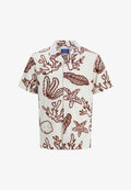 Jack & Jones Resort Relaxed Fit - Shirt - cloud dancer
