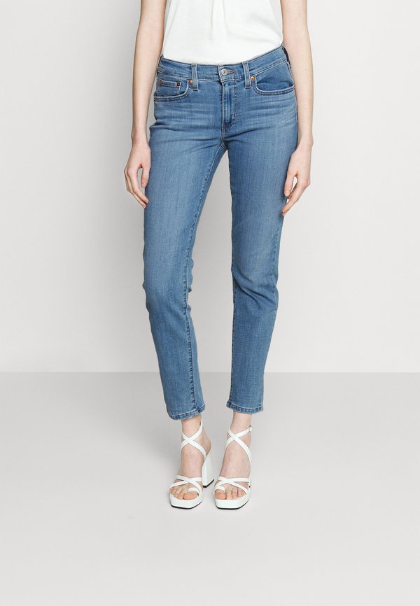 Levi's® MID RISE BOYFRIEND - Slim fit jeans - lapis topic