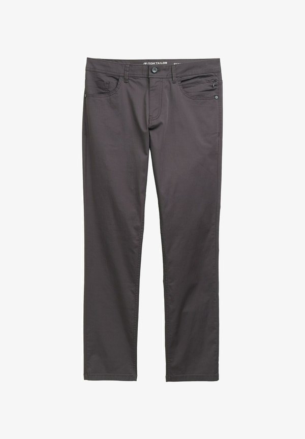 TOM TAILOR Trousers - tarmac grey