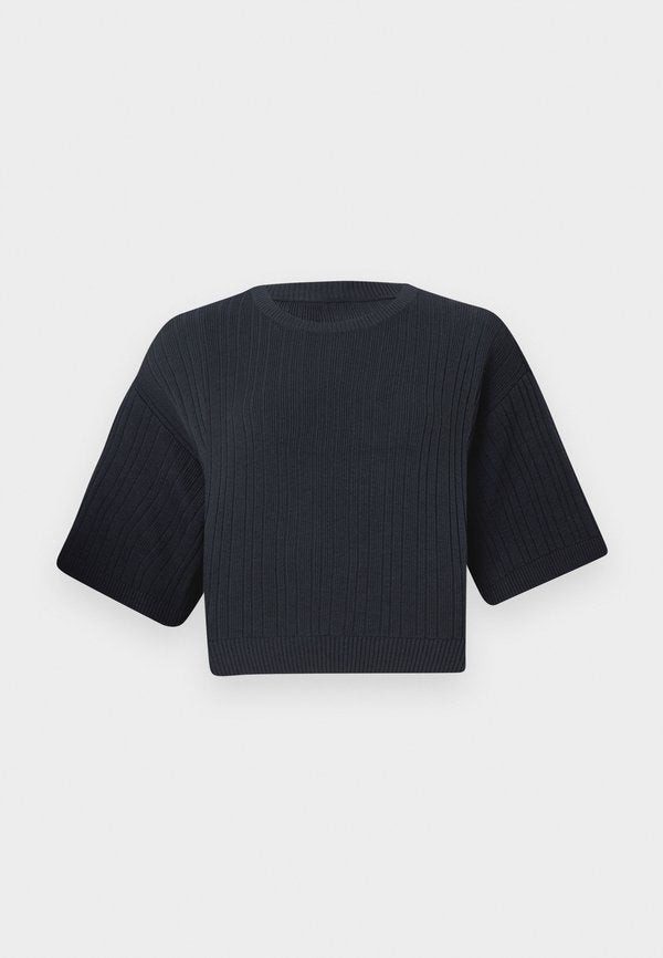 ONLY Knitted ONLTHEA Knitted - Basic T-shirt - night sky