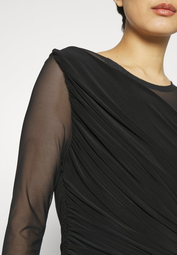 Norma Kamali LONG SLEEVE DIANA GOWN