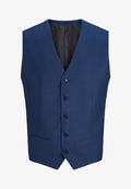 Jack & Jones Waistcoat - medieval blue