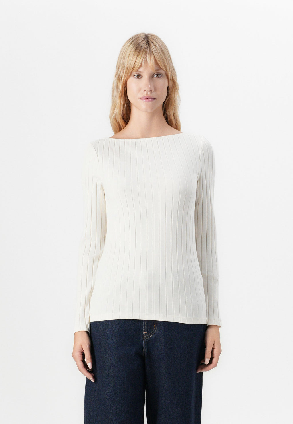 Selected SLFSIGNE BOAT NECK