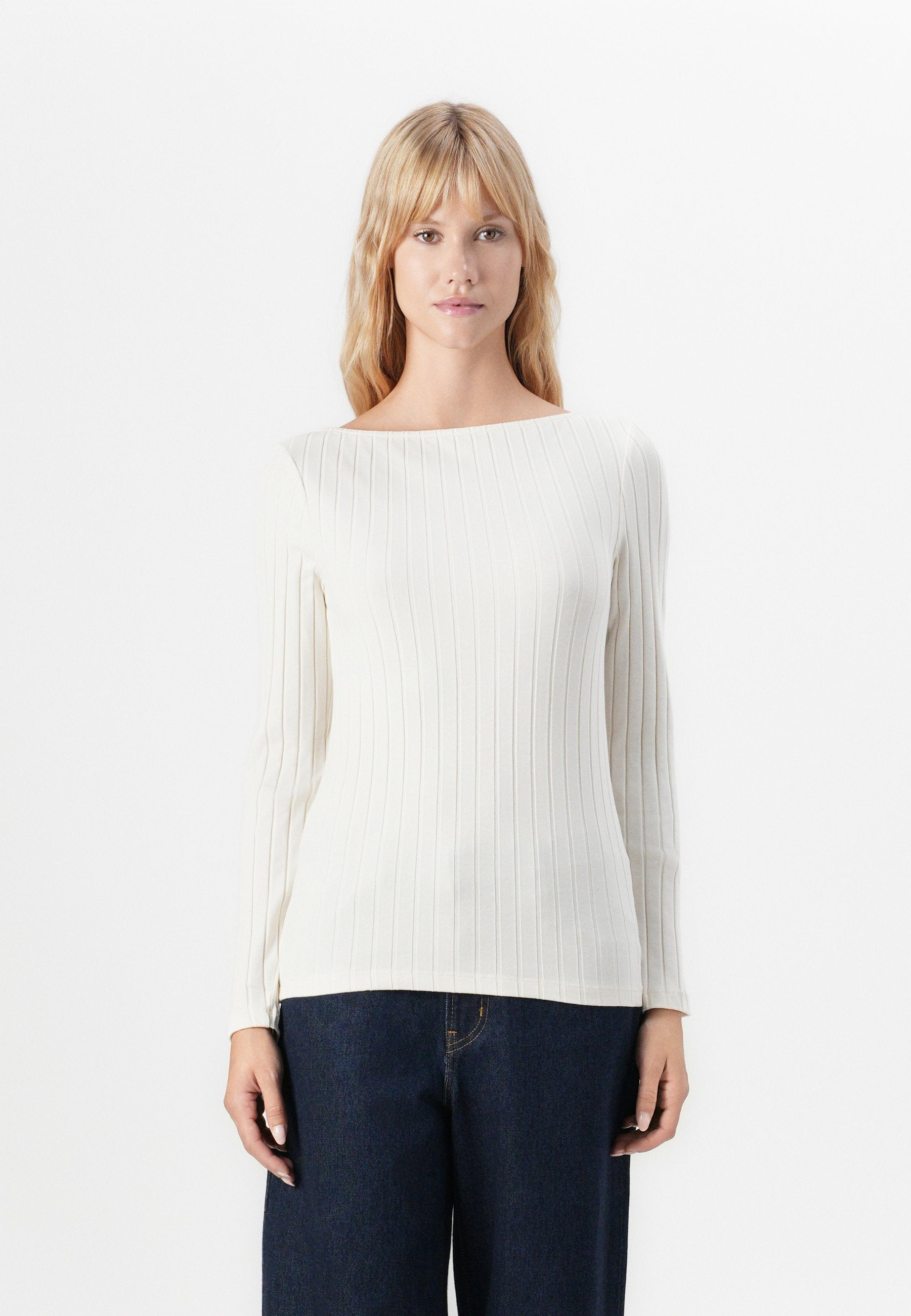 Selected SLFSIGNE BOAT NECK