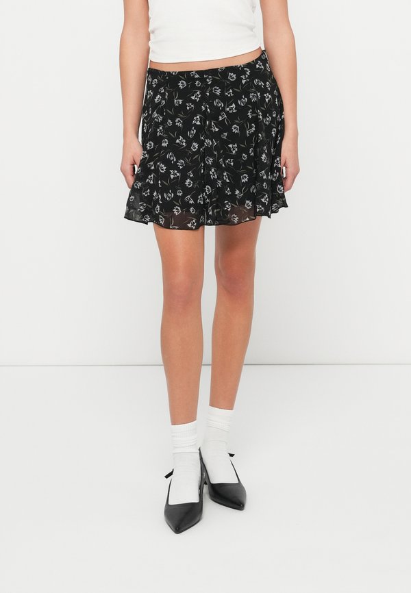 Vero Moda VMIHANNAH SKIRT - Mini skirt - black