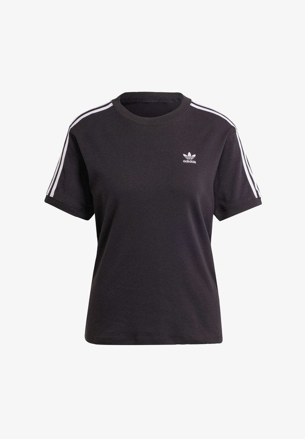 adidas Originals 3 STRIPE  - Print T-shirt - black