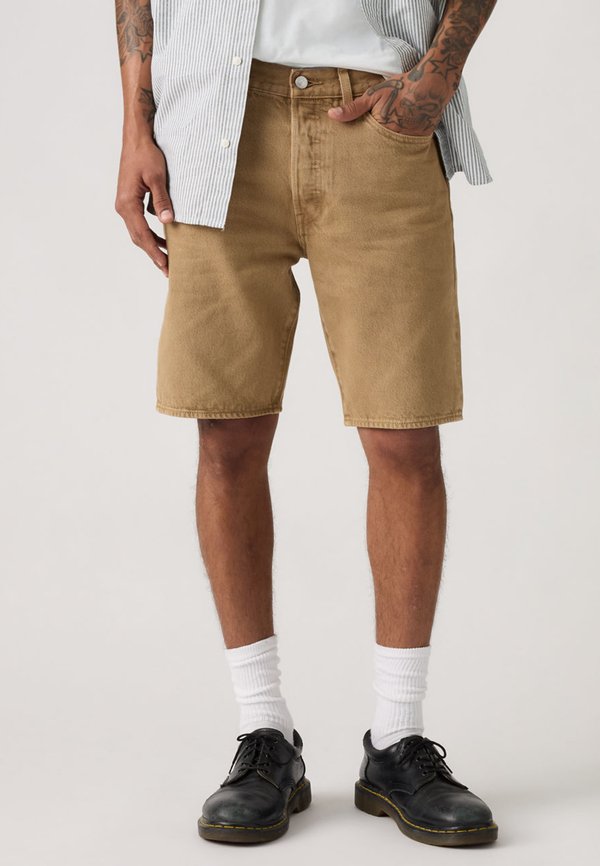 Levi's® 501® ORIGINAL SHORT - Denim shorts - cardboard
